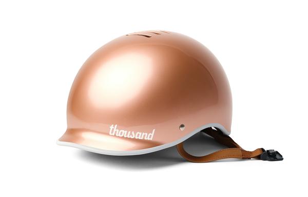thousand heritage helmet in rose gold colour