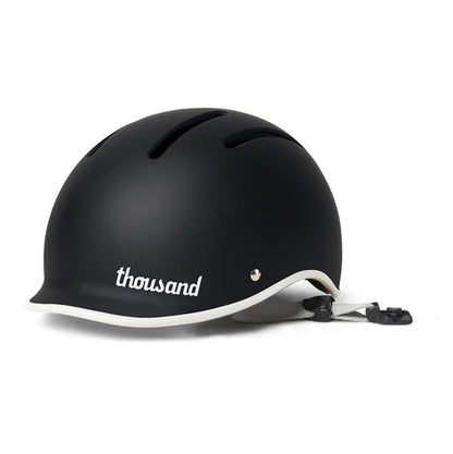 A black helmet for kids by Thousand