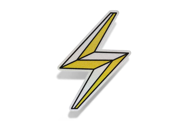 thousand lightning bolt reflective sticker