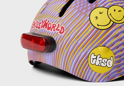 Thousand Next | SmileyWorld® Youth Helmet - Purple Haze