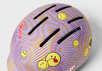 Thousand Next | SmileyWorld® Youth Helmet - Purple Haze