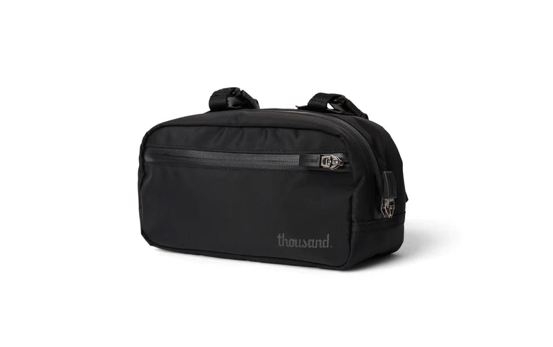 Handlebar bag for cyclists in Black colour
