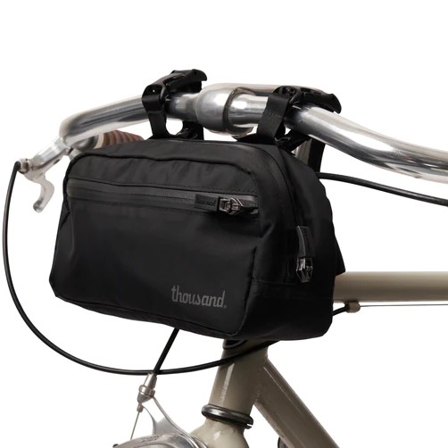 Thousand black handlebar bag.
